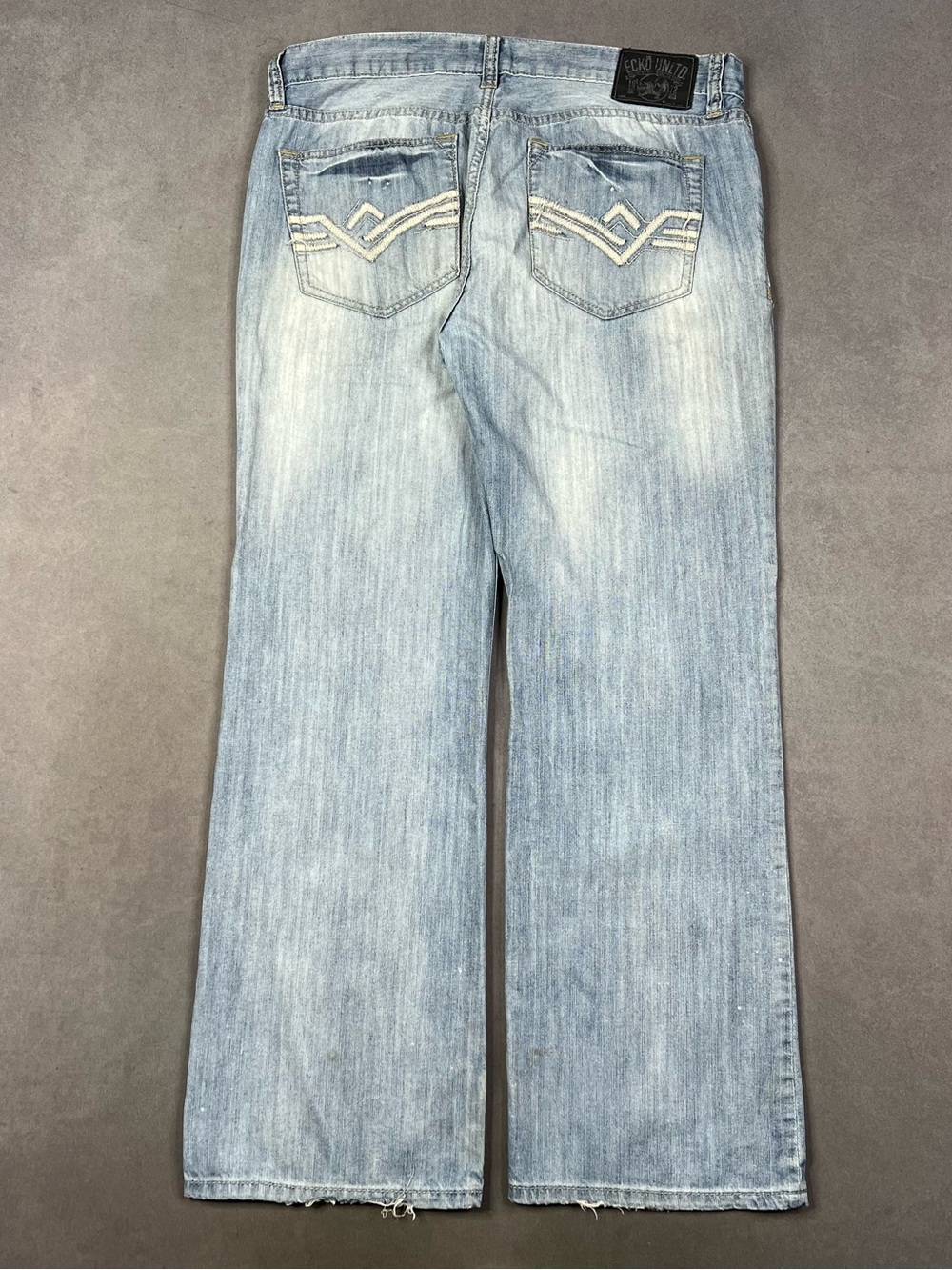 Ecko Unlimited Light Wash Baggy Jeans Y2K